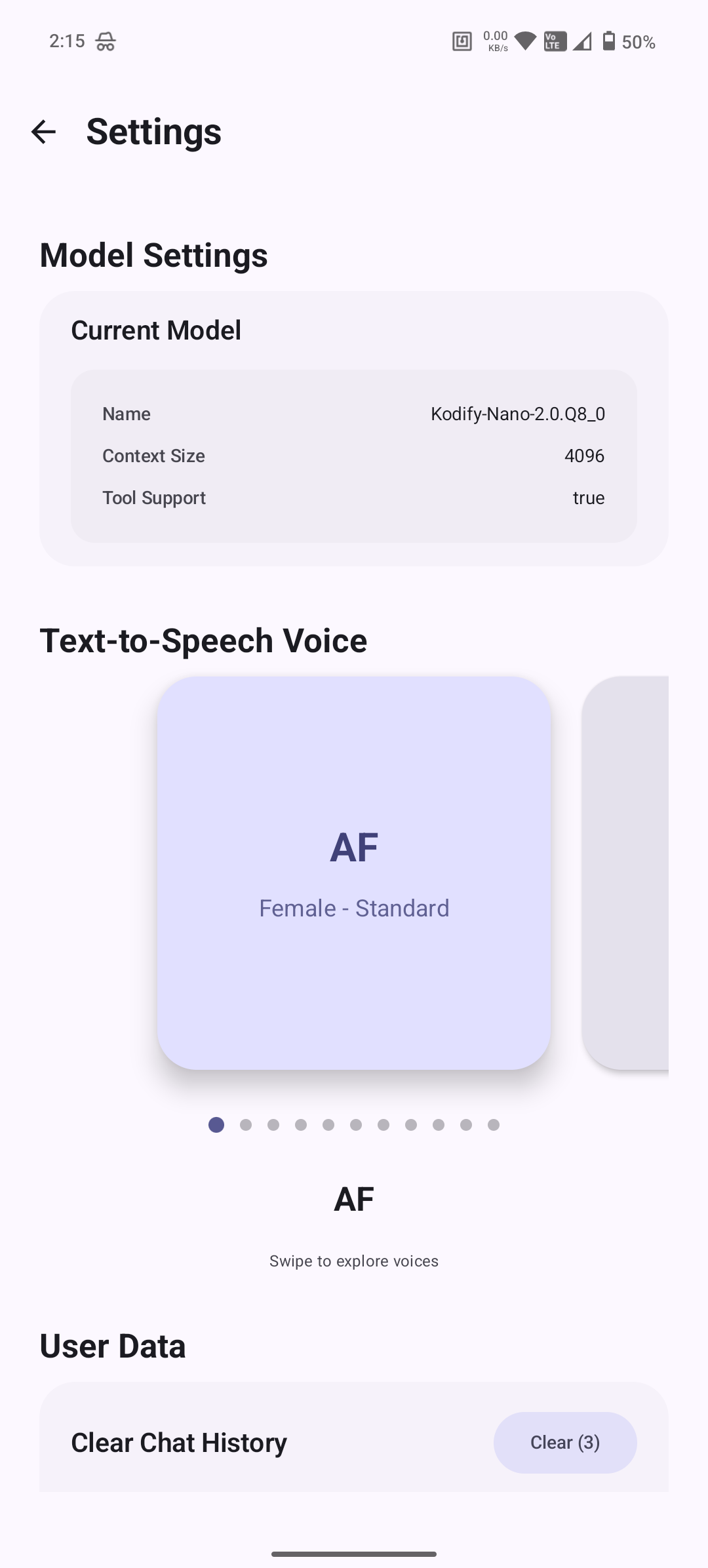 ToolNeuron TTS Interface